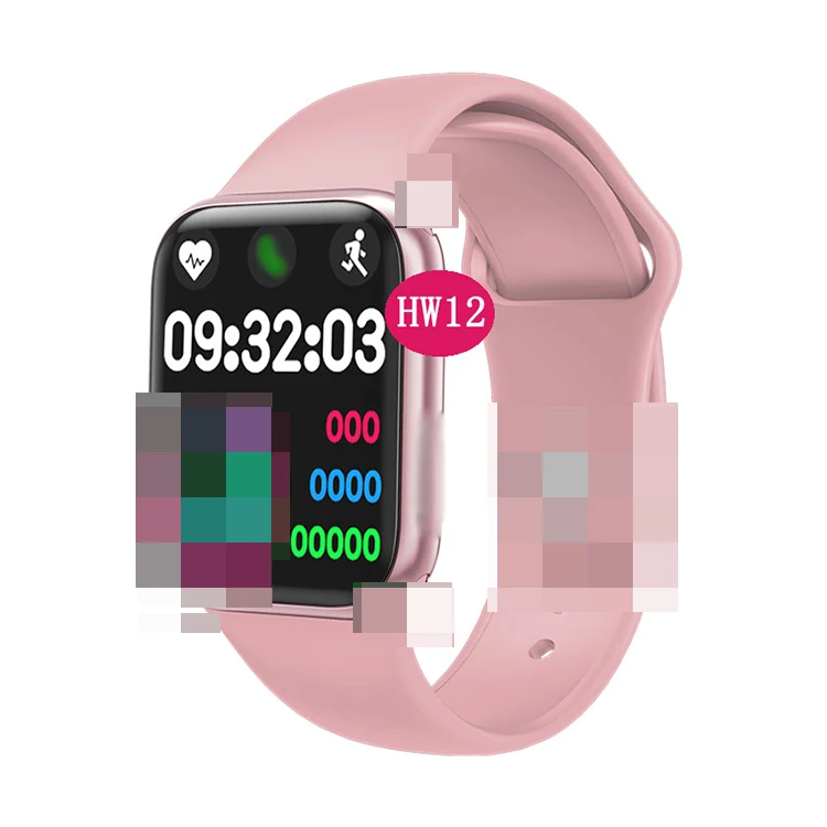 HW12 smartwatch Мониторинг Артериального Давления IP67 водонепроницаемый reloj интеллигентая (ый) фитнес-трекер Смарт-часы