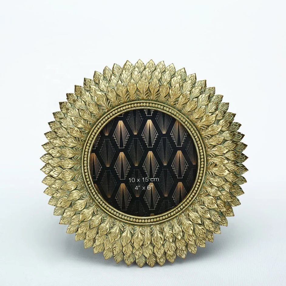 
Wholesale Cheap Feather Resin Photo Picture Frame With Customized size 