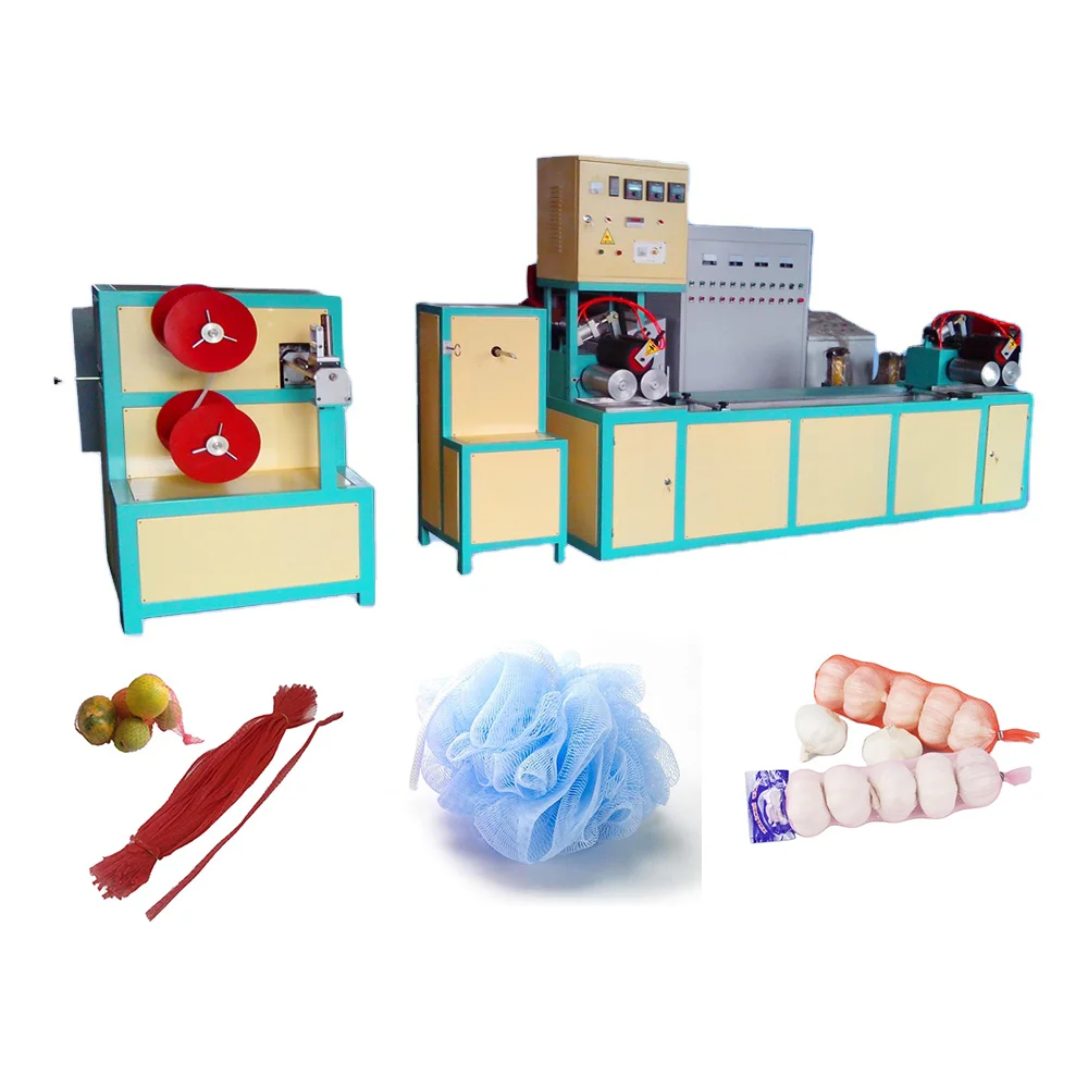 Low price EPE plastic foam fruit packing mesh extrusion machine fruit protection bag mango net making machine