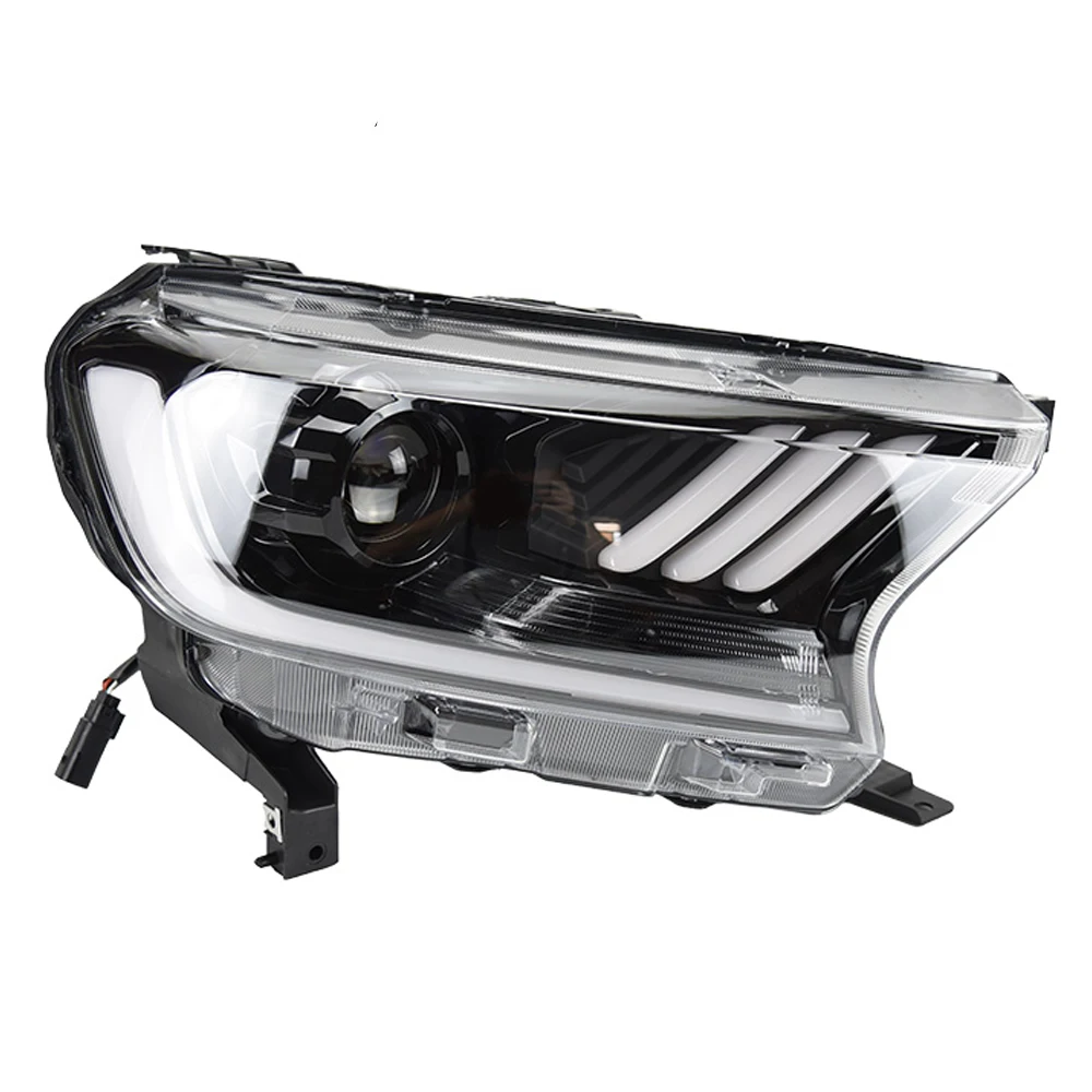AKD Car Styling for Ford Ranger Headlight 2016-2020 Everest LED Head Lamp H7 D2H Hid Option Angel Eye Bi Xenon Beam Accessories
