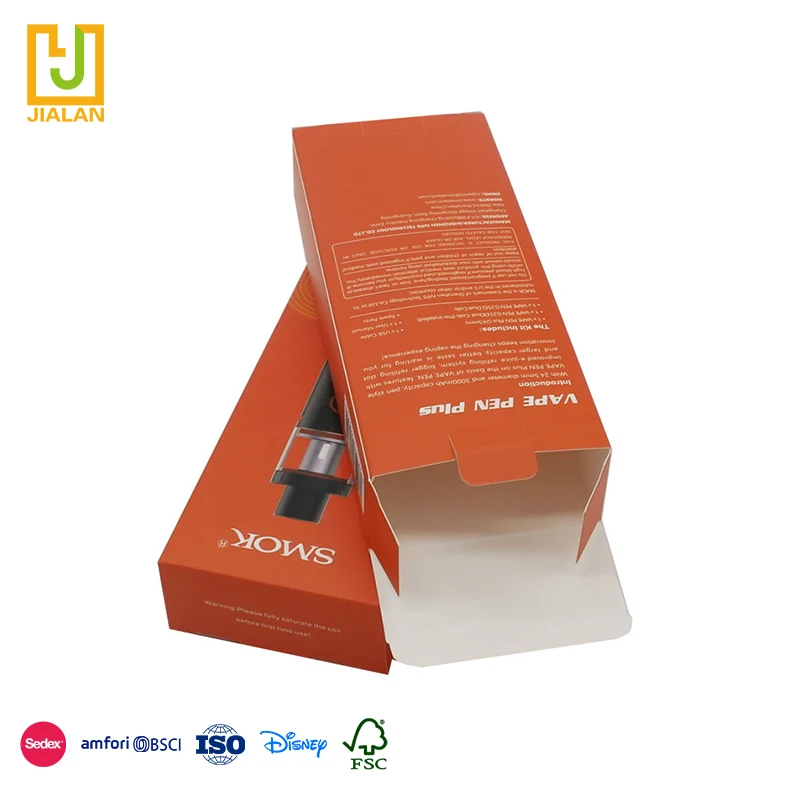 Wholesale Recycle Custom Printed Scented Candle Packaging Card Paper Box