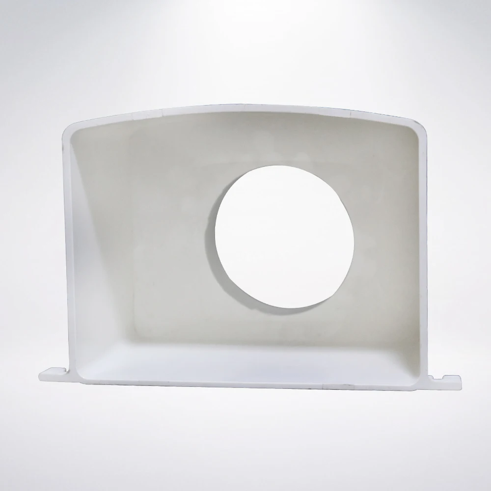 pvc pipe fittings  accessories downspout Drop Outlet for Roof Rain Drainage PVC Gutter fittings  75  110