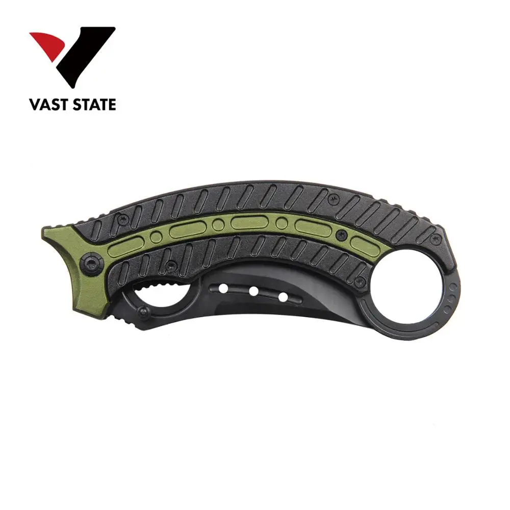 
Camping Tools Game Knife CS GO Counter Strike Karambit With Sheath Tiger Fade Tooth Real game Combat Knife 