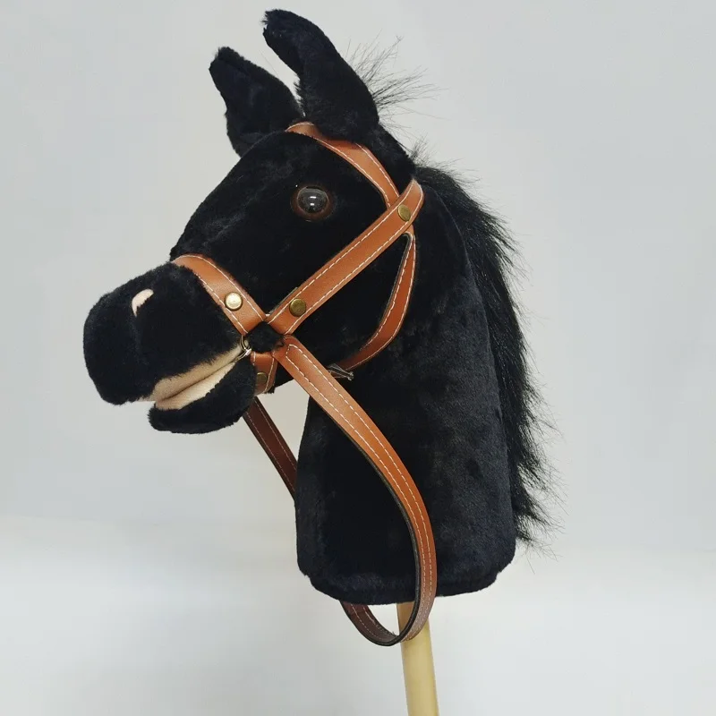 Customization Plush Horse Ride On Sticks Hobby horse stick with difference functions
