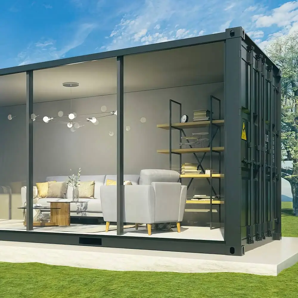 Высокий куб 40 футов ДОСТАВКА 1 спальня 30 кв. м контейнерный дом