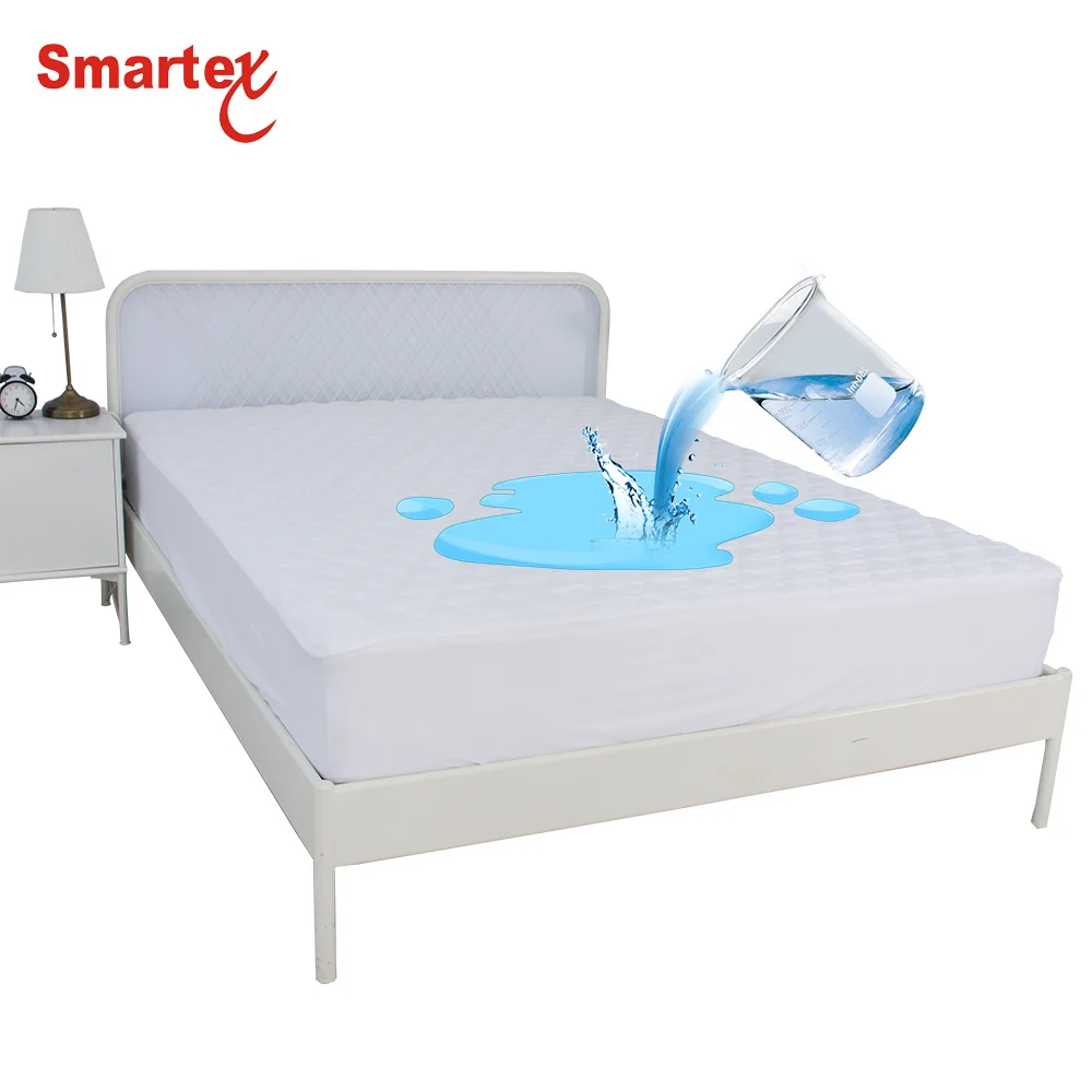 Smartex Hot Sales  Anti Dust Mite Bed Bug Proof Quilted Waterproof Mattress Cover For  Winter