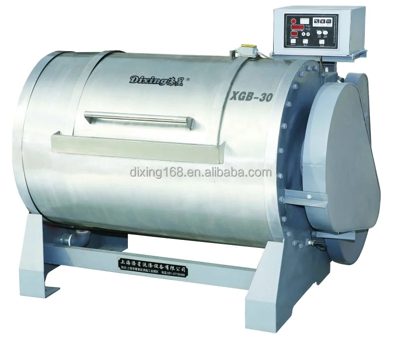 
XGB-100 semi automatic commercial washing machine industrial horizontal heavy washer for jeans factory 50KG 70KG 100KG 200KG 