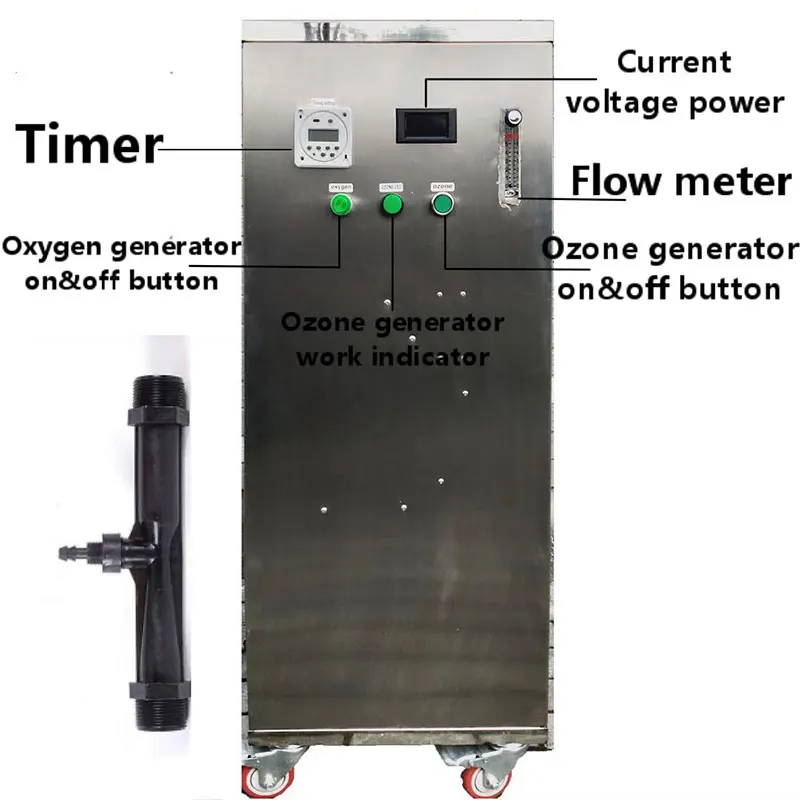 2023 new Shrimp pond dissolved oxygen/nano bubble ozone machine ozone water generator