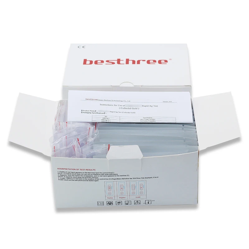 Portable  High Quality 19 Pcl Standard Q Rapid Antigen Test Kit