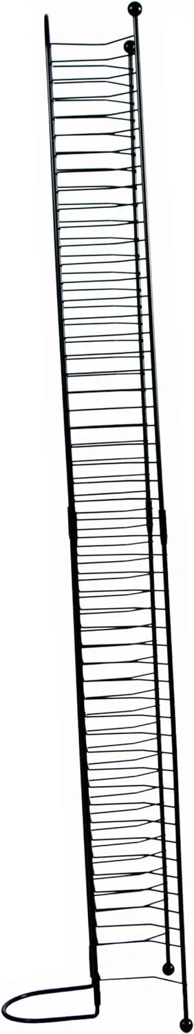 Floor metal display case CD/DVD case floor display racks book shelf record metal display stand