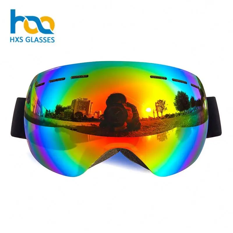 Oem Factory Wholesale New Stylish Tpu Frame Snowmobile Snow Sports Sunglasses Skiing Googles