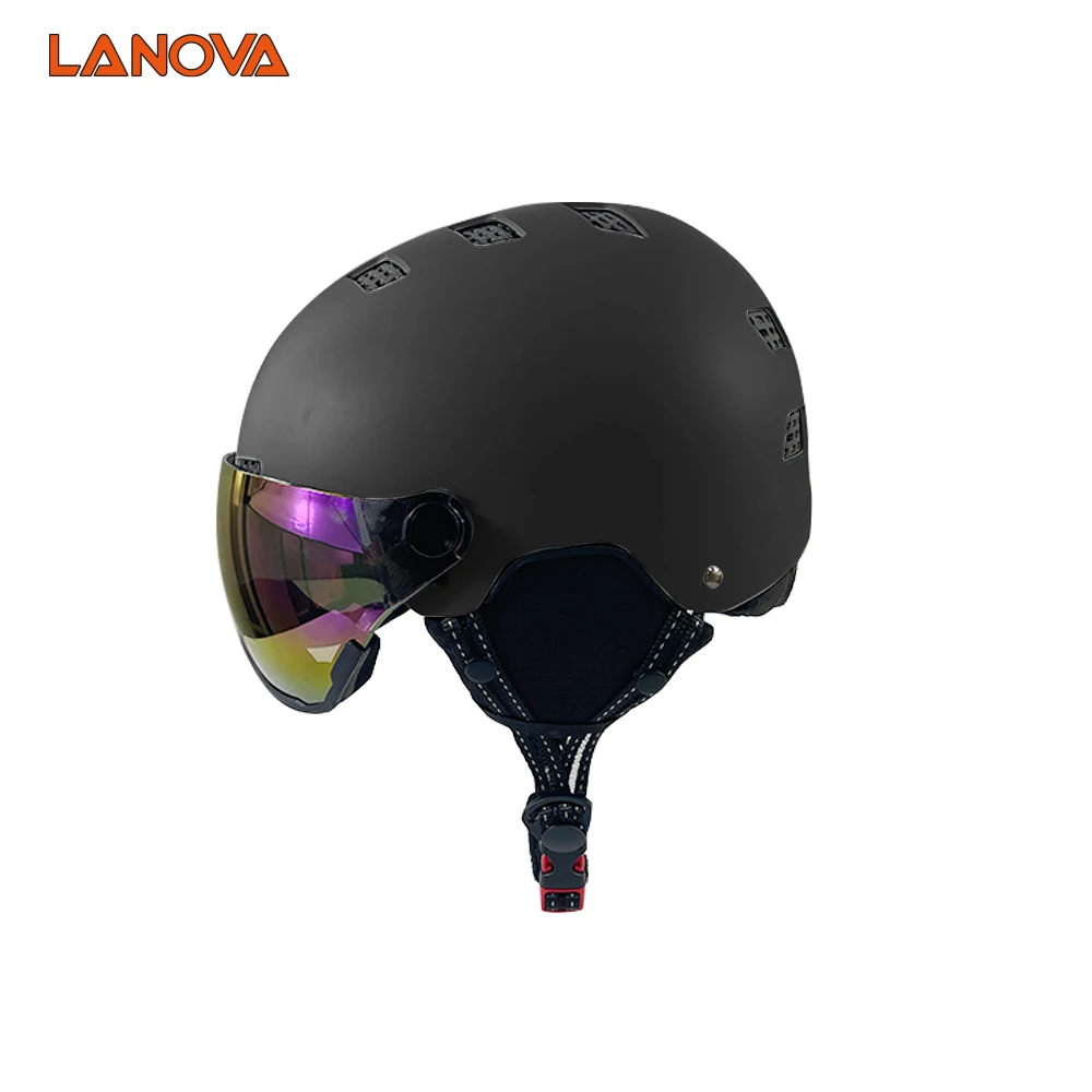 Factory Cheap Price hard shell ABS Ski Snowboard Winter Skiing Headgear Head Protection helmet