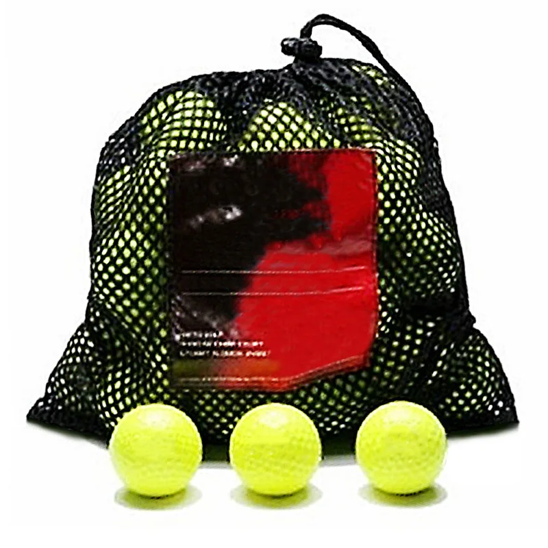 Wholesale trong and durable Nylon Mesh Bag drawstring carrying bag for golf balls in golf course or gym