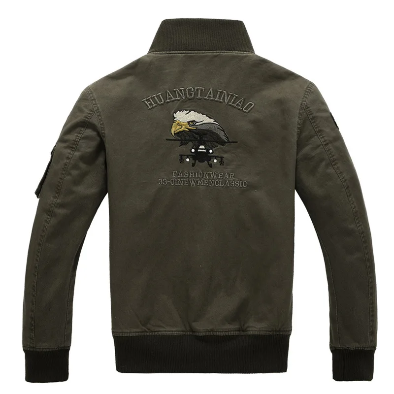 Wholesale Winter Bomber Jacket Air Force Pilot MA1 Warm fur collar Army Jackets tactical Mens Jacket Size 4XL