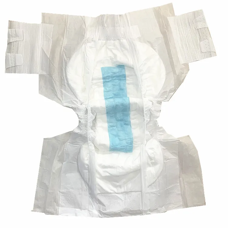 Подгузники для взрослых Blue ADL с эластичным поясом, волшебные ленты из Китая