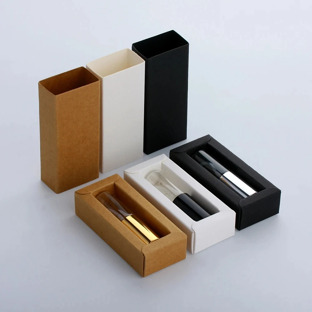 Wholesale 3ml 5ml 10ml Mini Round Refillable Glass Vials Sample With Atomizer Empty Spray Perfume Bottle With Customized Box