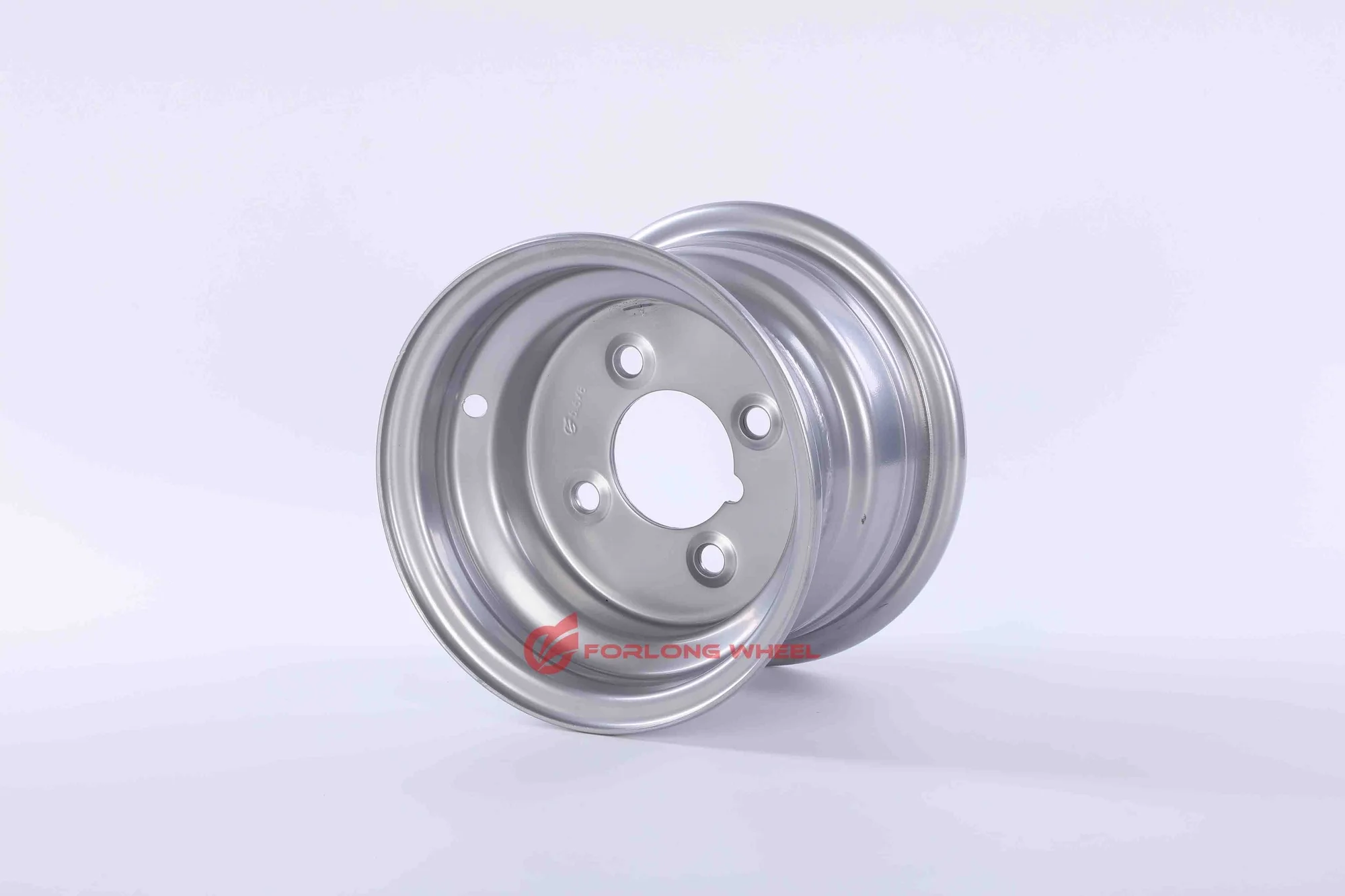 FORLONG custom 8' 8inch 5.50*8 4/5hole PCD101.6,114.3mm ET+21/-21mm steel golf cart lawn mower wheels and tires