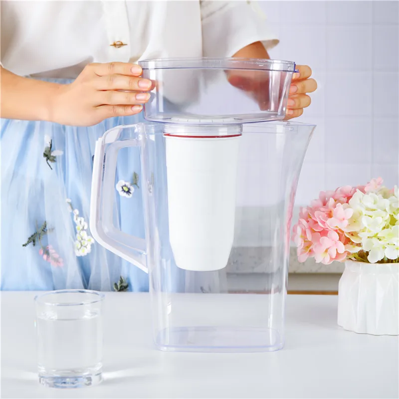 3.5L Great Taste TDS 0 Water Filter Jug Fridge Door Design Water Pitcher Jug Indival Colorful Box Home Hotel Restaurant Office