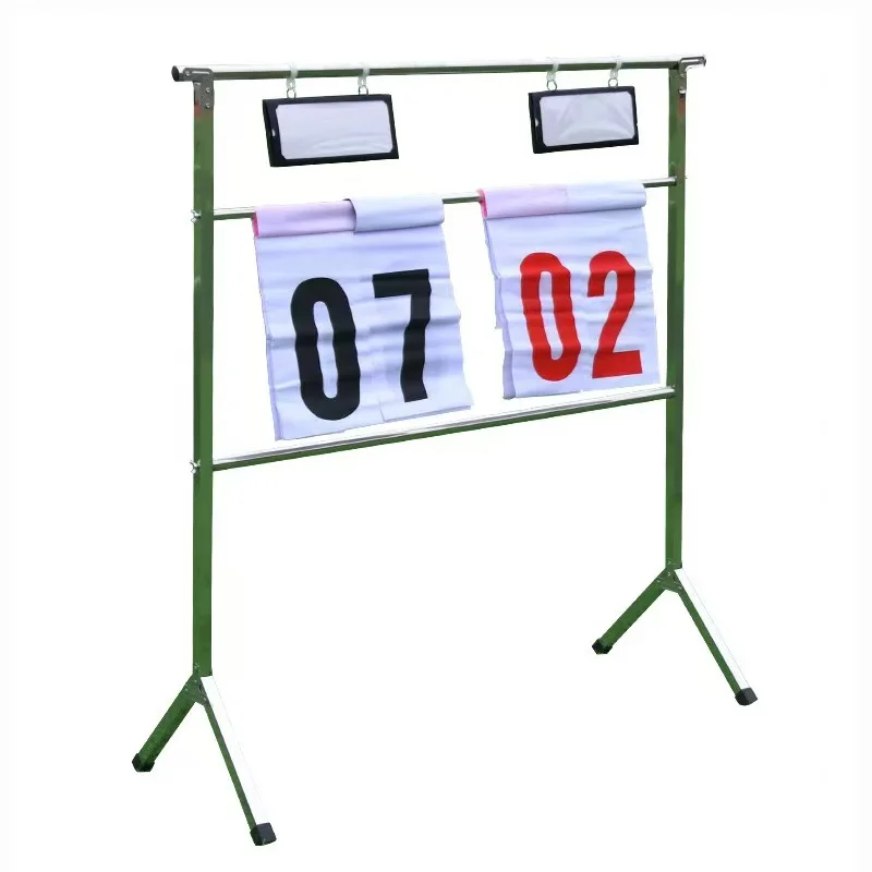 Sport Game Scoreboards With Wheels Stand Portable Scoreboard Score Keeper for Volleyball Table Tennis Football Basketball