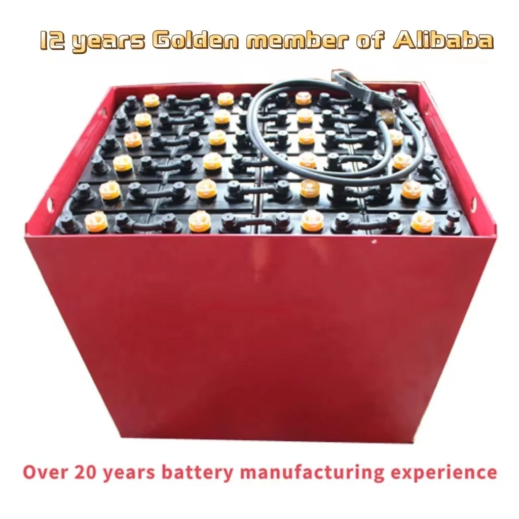 Rechargeable 12V,24V,36V,48V,72V,80V 48 volt forklift battery 48v 620Ah(4PZS620) traction lead acid battery