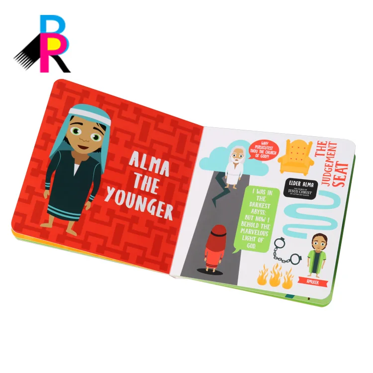 
Wholesale Customized Colorful Printing Hardcover Baby Learning Cardboard Books 