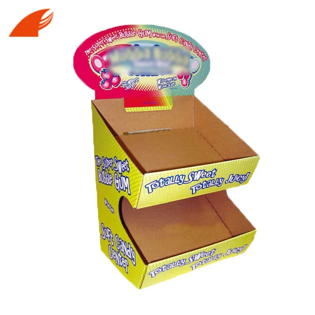 
High Quality Die Cut Cardboard Display/Cardboard Display Box For Sweet 