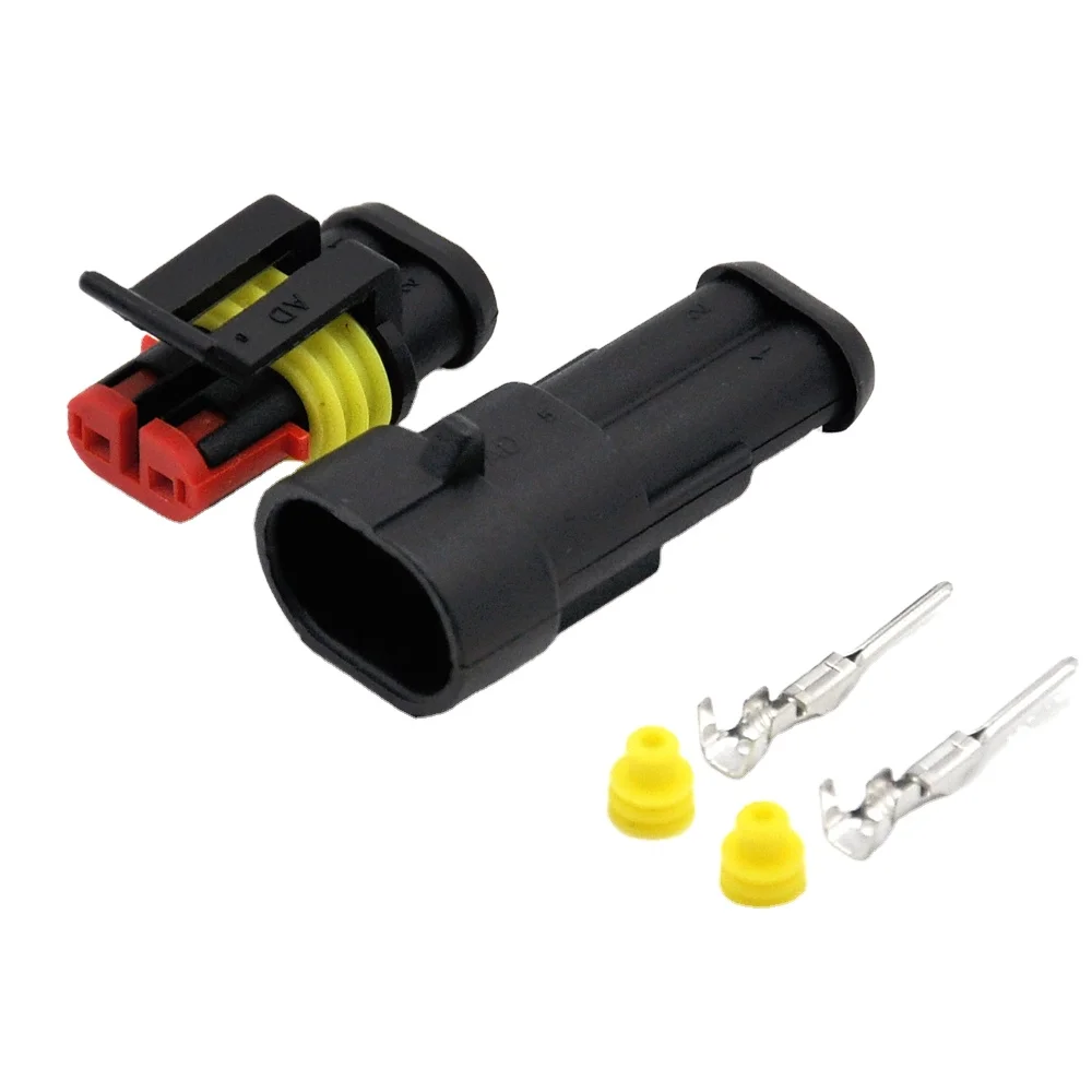 TYCO AMP 282080-1/282104-1 DJ7021-1.5-11/21 2 Pin Auto Connector Waterproof Automotive Wire Plug for Electric Car connector