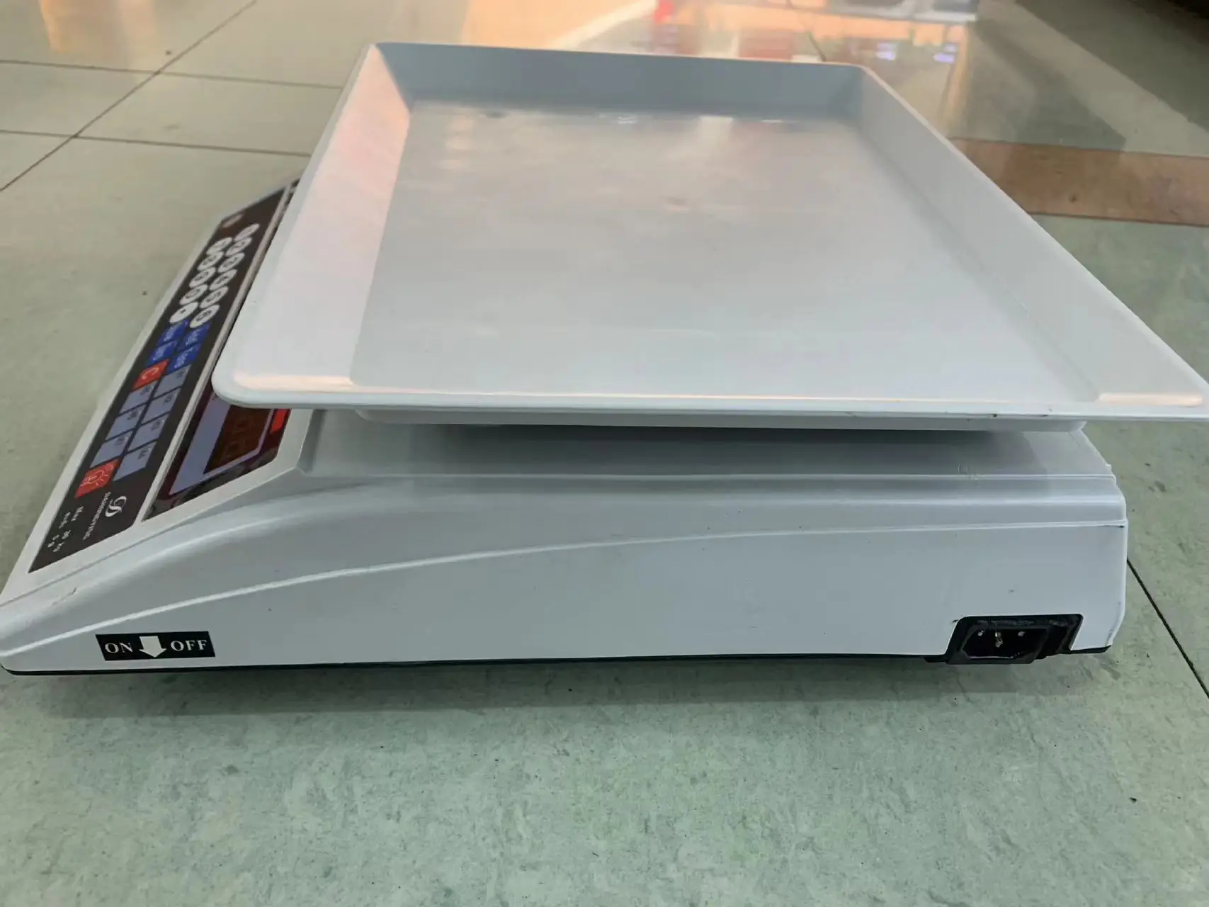 Export English electronic price scale Electronic platform scale electronic pricing platform scale 30kg/40kg