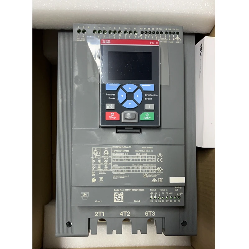 ABB Soft starter 400v 160KW  Original  official agent 1SFA898114R7000 PSTX300-600-70 PSTX series Brand new ABB