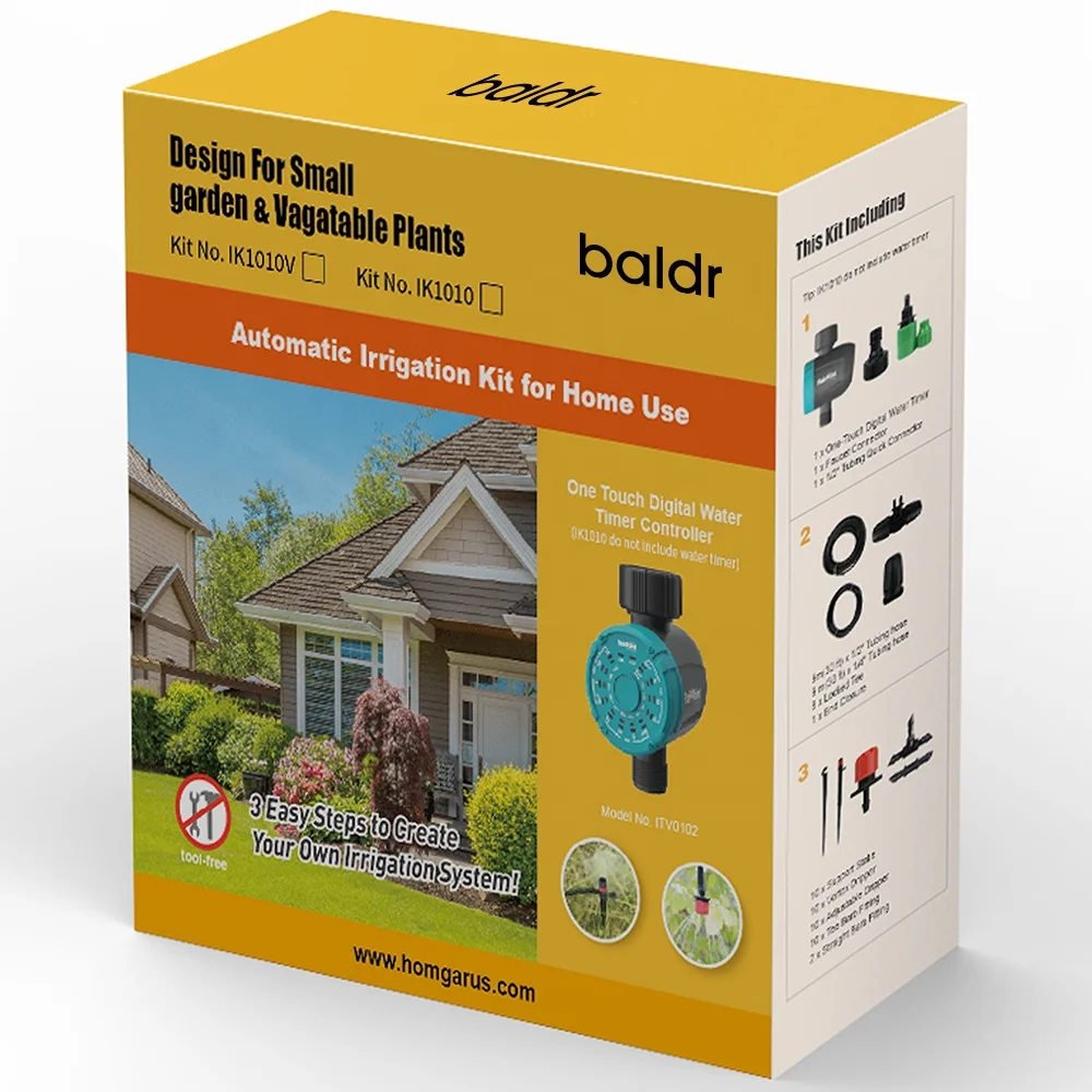 BSP Premium Gravity Feed Drip Irrigation Kit Clean Water Timer Drip Irrigation System