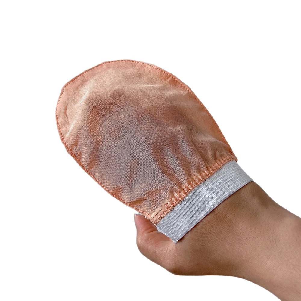 Natural cotton spa exfoliating body new born rubbing mud shower towel shower scrub gloves bath mitt