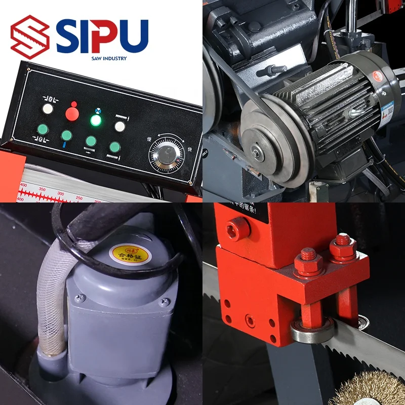 
GB4028 horizontal hydraulic band saw blade sharpening machine for metal/steel/aluminum/iron/ pipe cutting saw blade 