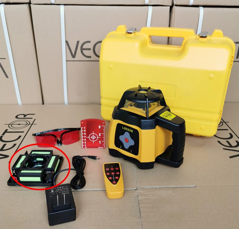 Land reclamation laser grader laser transmitter complete set of grader