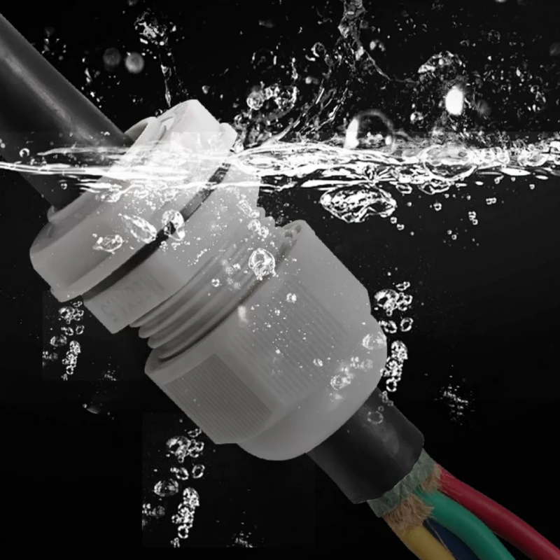 Factory Direct Rohs Certification IP68 presse pg7 3-6.5mm Waterproof Nylon Cable Gland Waterproof Gasket Plastic