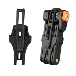 WHEEL UP Hot Sale Bicycle Password Cable Lock Foldable Lengthen Heavy Duty Bike Lock