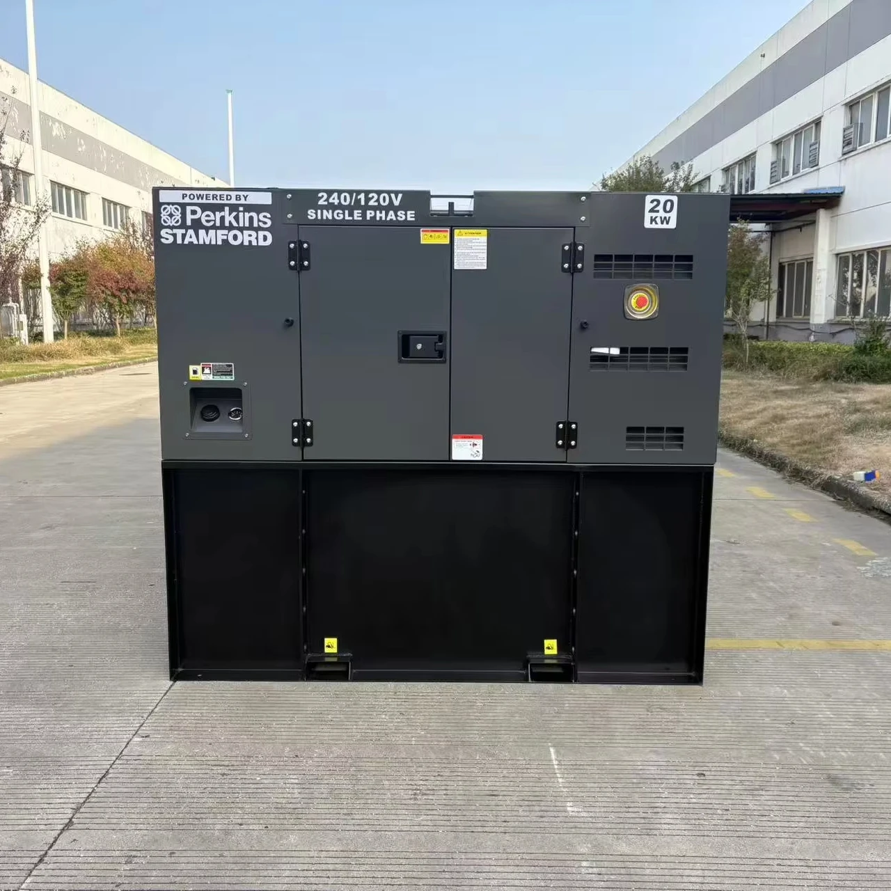 UKPerkins Engine Powered Diesel Generator Portable 15kva- 20kva 25kva 120V/240V/220V  EPA Compliant ATS