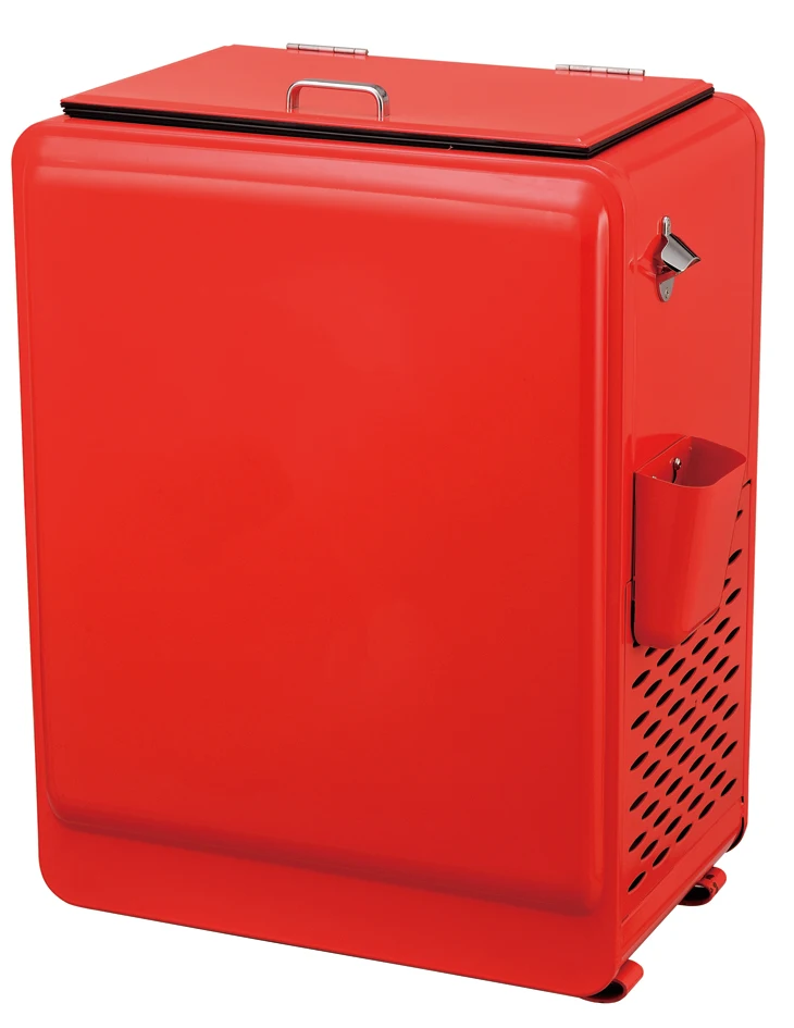 Уличная Изолированная крутая охлаждающая коробка 54l для барбекю пикника кемпинга