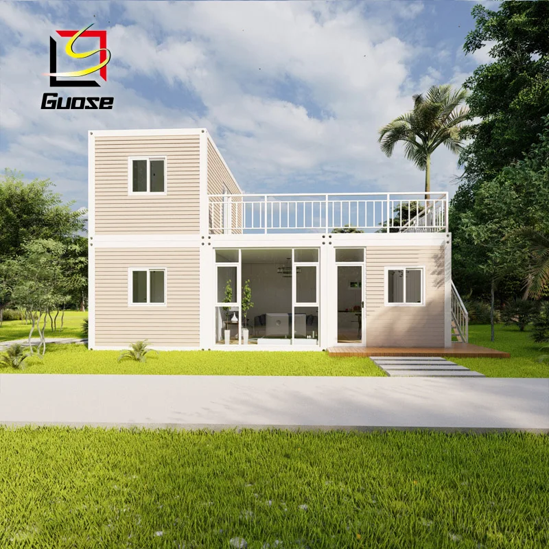 Dominica prefabricated cheap fast build eps board container cargo mobile house flat pack container house