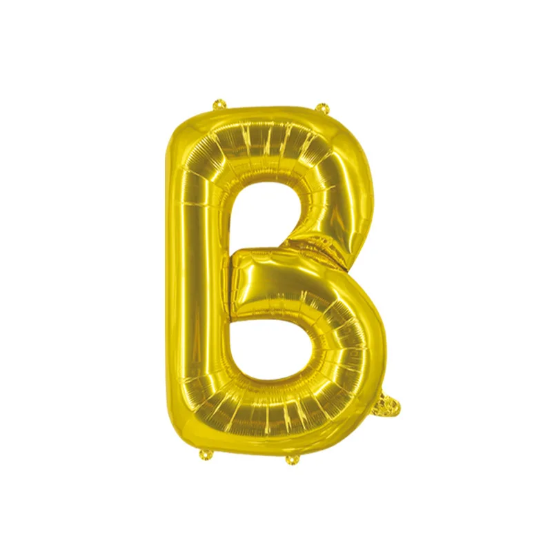 На день рождения, свадьбу, День Святого Валентина вечерние украшения Фольга буквы алфавита шар вечеринок воздушные шары