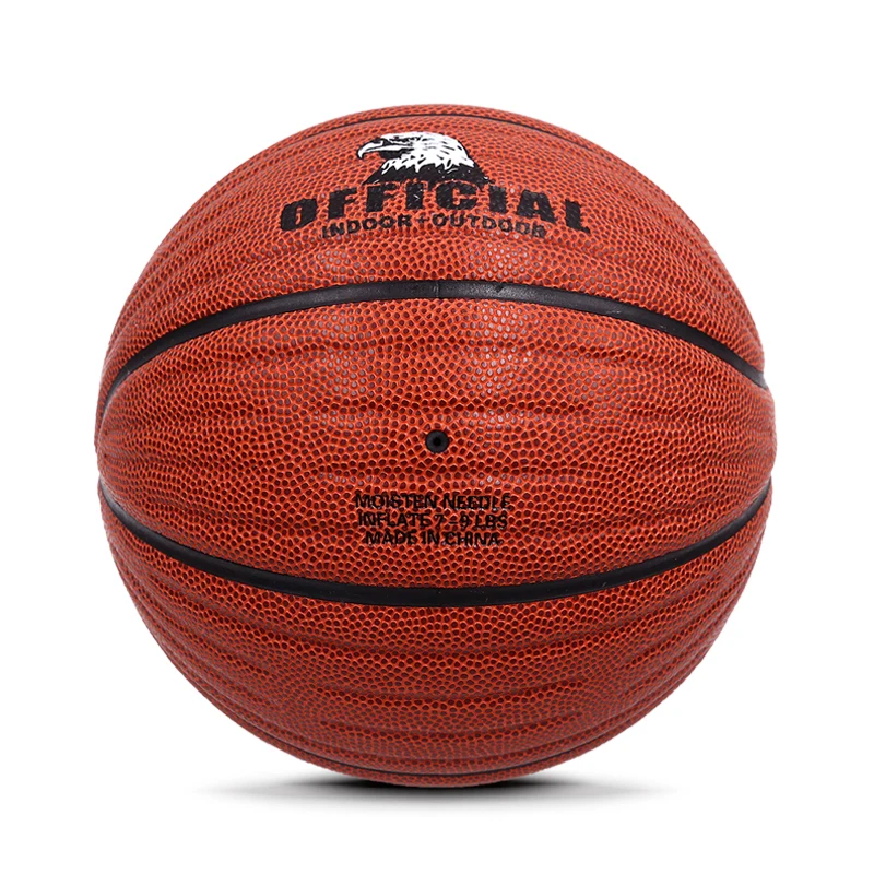China Customizable Durability PU Material Official Size 5 6 7 Printed Team Sports Basketball Ball