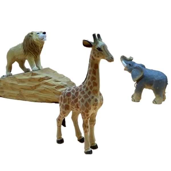 Different types wooden animal arts and crafts wood carving crafts animals