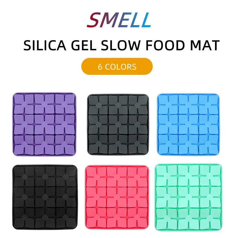 Safe and Environmentally Friendly Material Silica Gel Slow Food Mat
