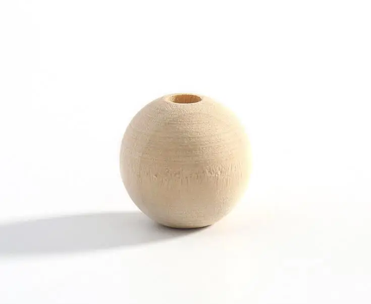 DIY wood bead custom painting clothing accessories materials