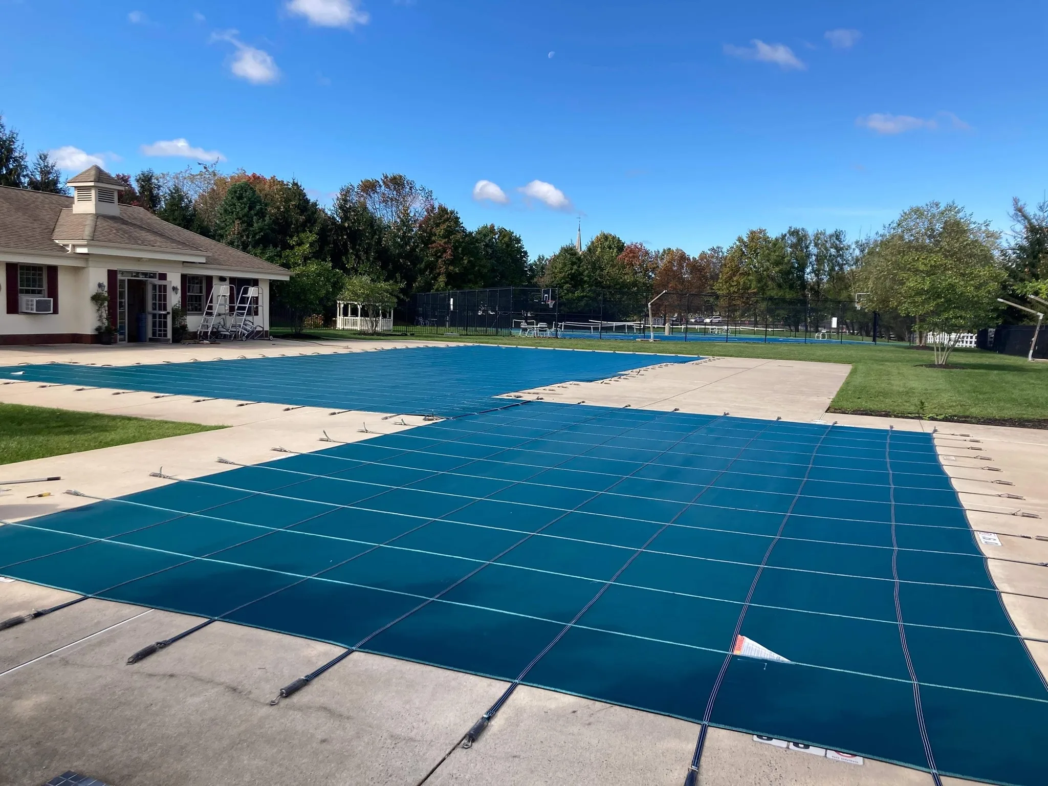 Wholesale Custom Inground Polypropylene Pool Cover PP Material Pool Safety Cover