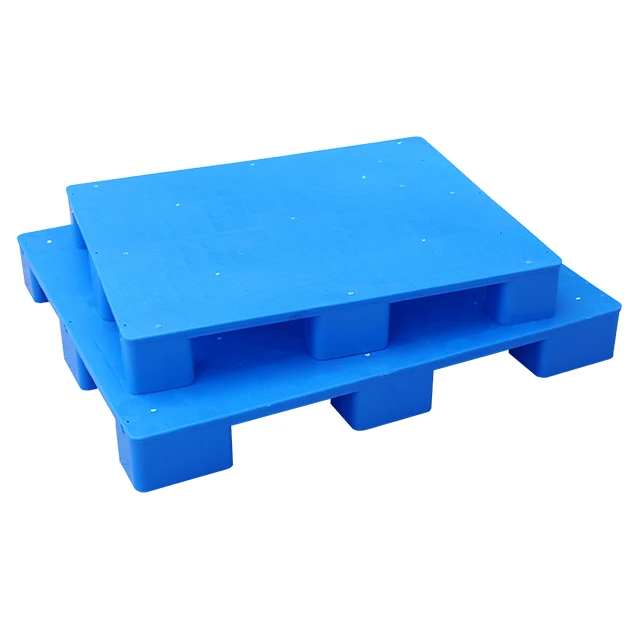 Plastic Pallets Factory price various size food transportation flat hdpe nine feet plastic pallet warehouse use fork pallet