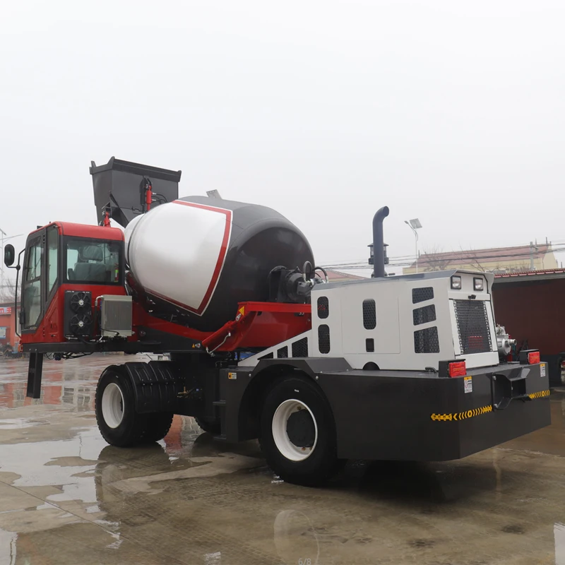 Free Shipping Euro 5 EPA Chinese Factory SAAO self loading concrete mixer truck with low price for sale