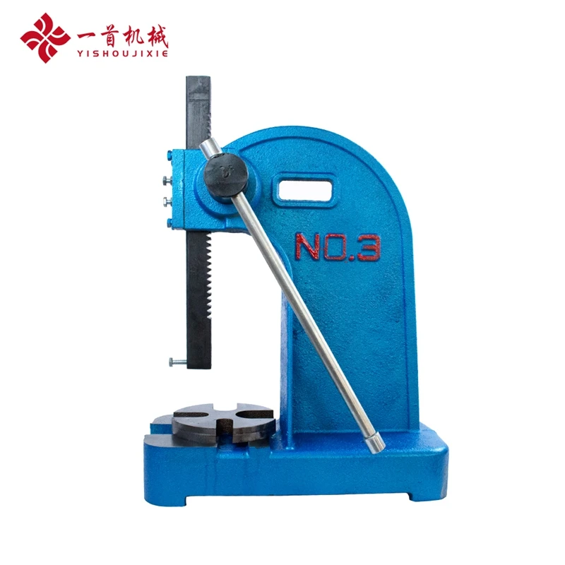 2022 New Style Manual Punch Tablet Press Machine Precision Ratchet Arbor Press