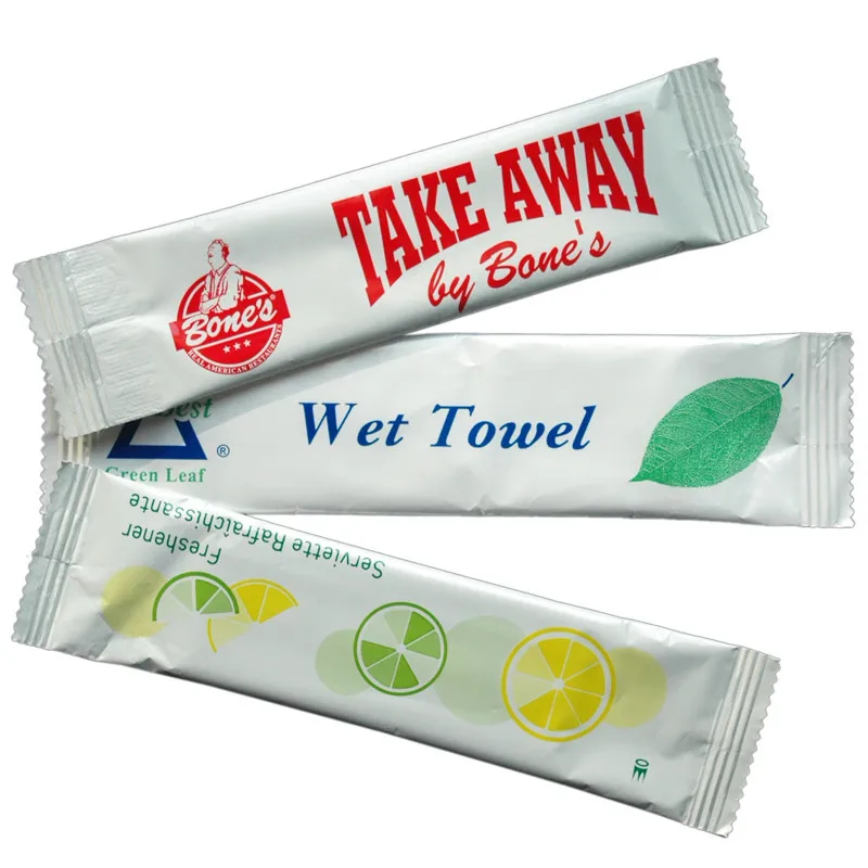 Private Labels Portable Alcohol Free Hands Disinfection Antibacterial Individually Wrapped Wet Wipes for Hands Cleaning
