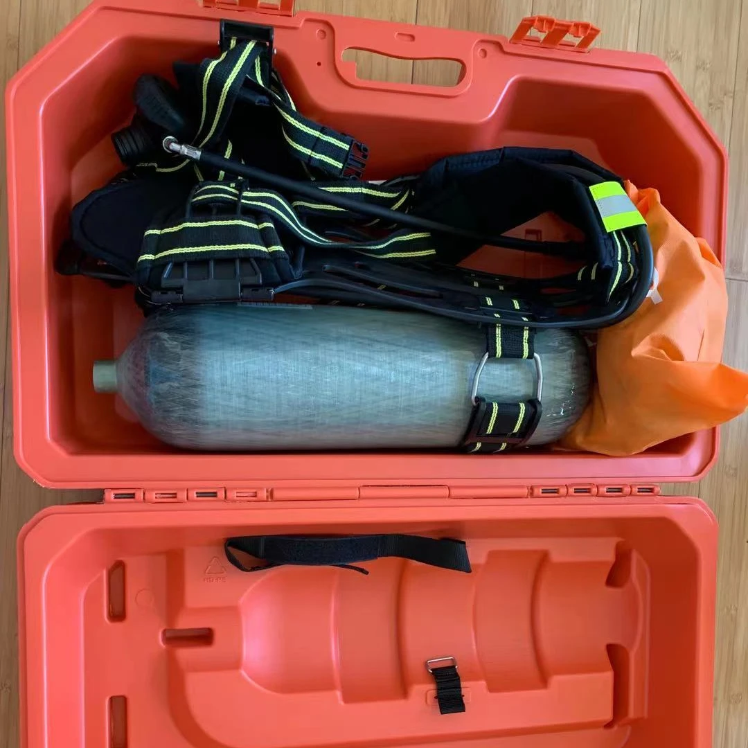 Self-contained positive air breathing apparatus