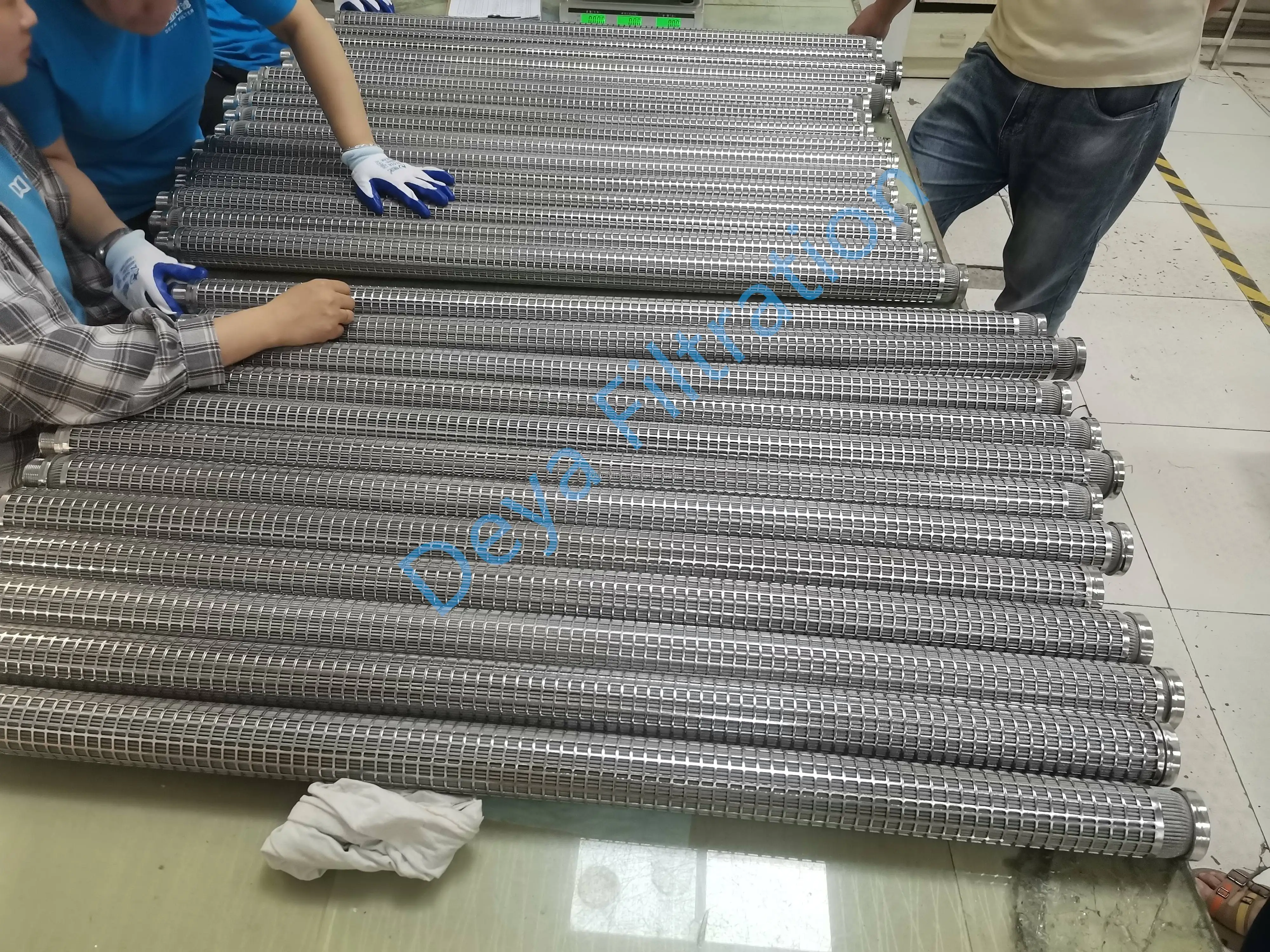 Polymer Melt Candle Filter non-woven cpf candle filter for PET polyester flakes production filtration